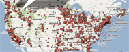 Map of USA